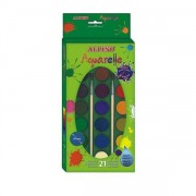 Acuarelas 21 Colores