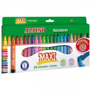 Estuche 24 Rotuladores Maxi