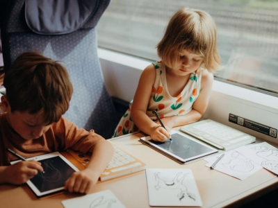 Cómo entretener a los niños en un viaje sin dramas