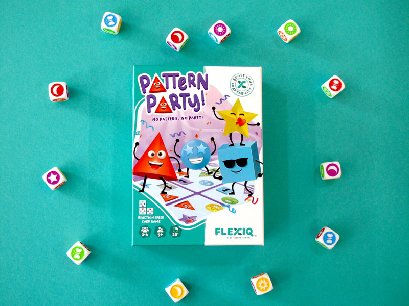 Pattern Party! - Cómo trabajar la flexibilidad cognitiva en niños con juegos FlexiQ
