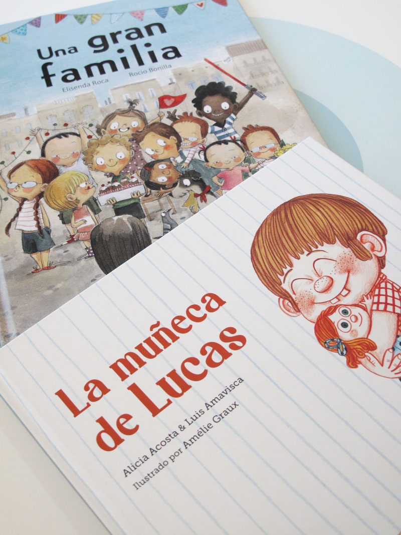 Libro Una gran familia - Libros infantiles ilustrados: novedades para el Día del Libro