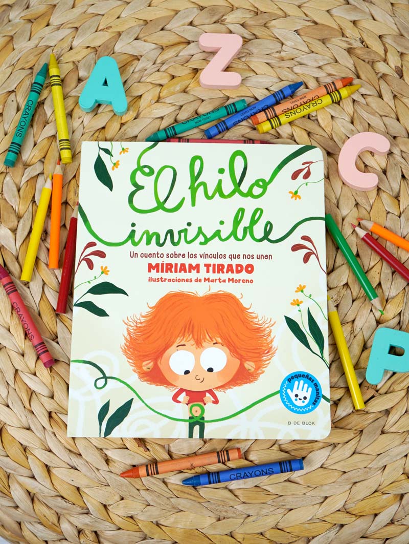 El hilo invisible CARTÓN - 5 libros para ayudar a los niños a afrontar la vuelta al cole