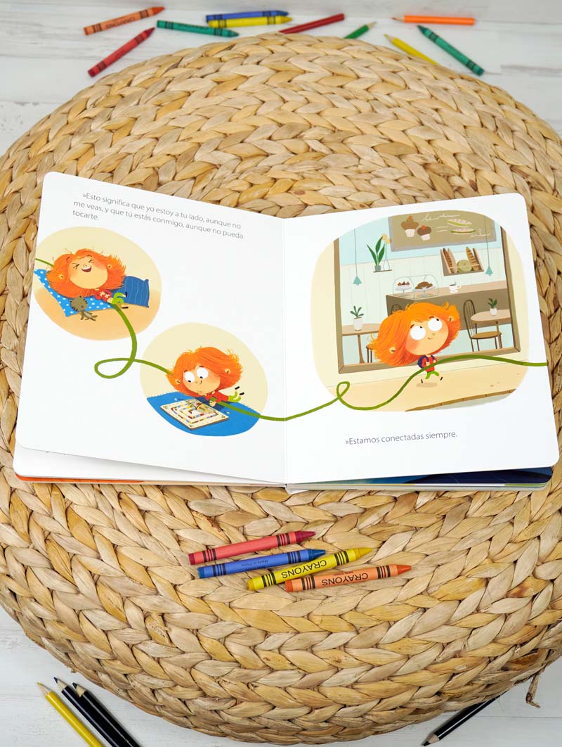 El hilo invisible CARTÓN - 5 libros para ayudar a los niños a afrontar la vuelta al cole