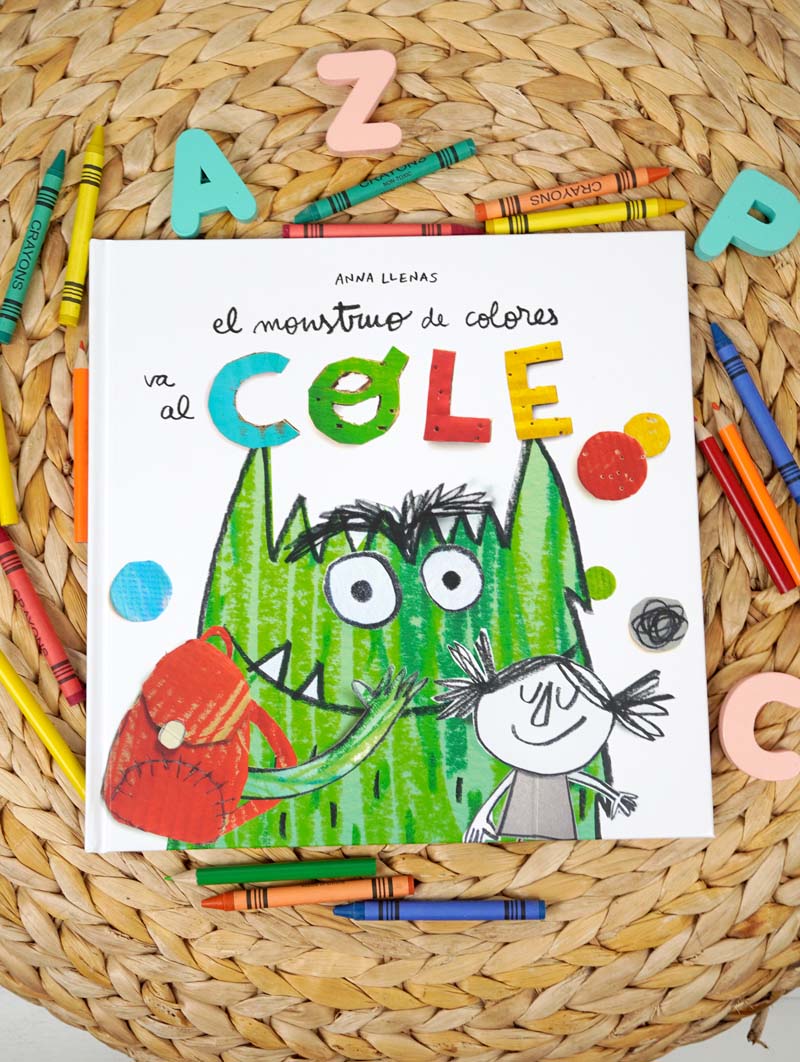 Libro El Monstruo de Colores va al Cole - 5 libros para ayudar a los niños a afrontar la vuelta al cole