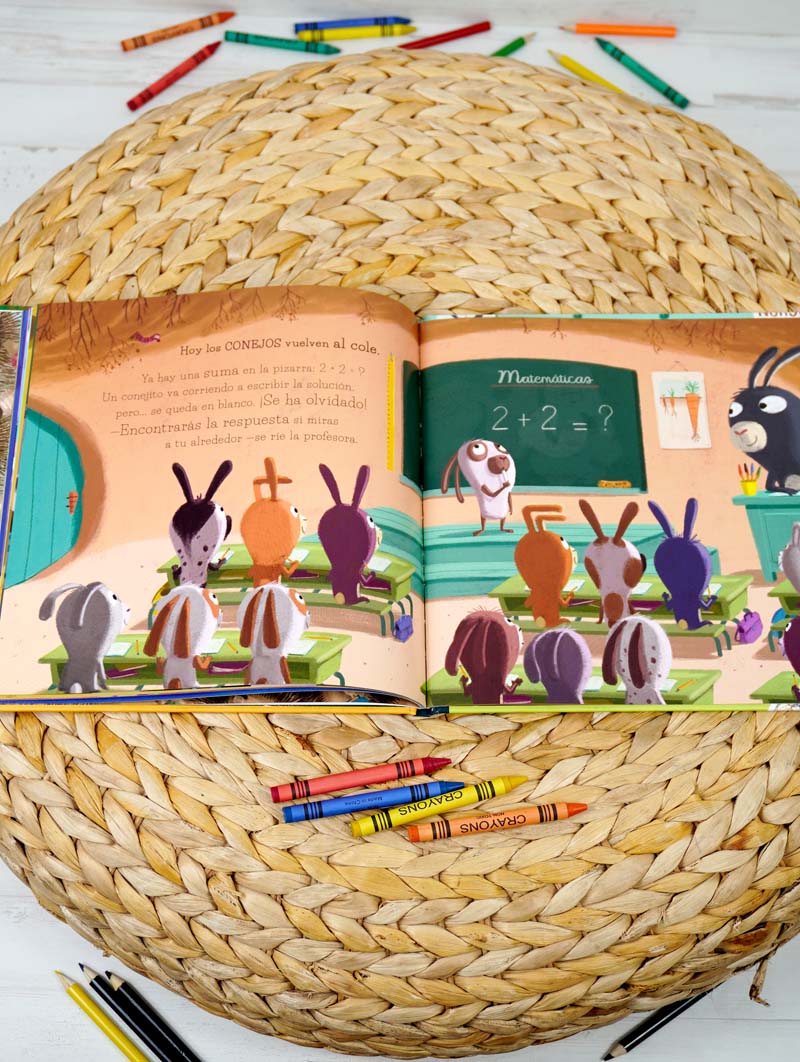 Libro La vuelta al cole de los animales - 5 libros para ayudar a los niños a afrontar la vuelta al cole