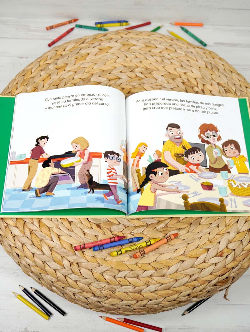 Libro ¡(No) quiero ir al cole! - 5 libros para ayudar a los niños a afrontar la vuelta al cole