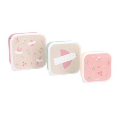 3 Cajas Almuerzo  Blossom Birds