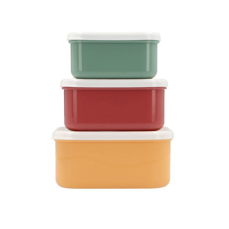 3 Cajas Almuerzo Funny Letters