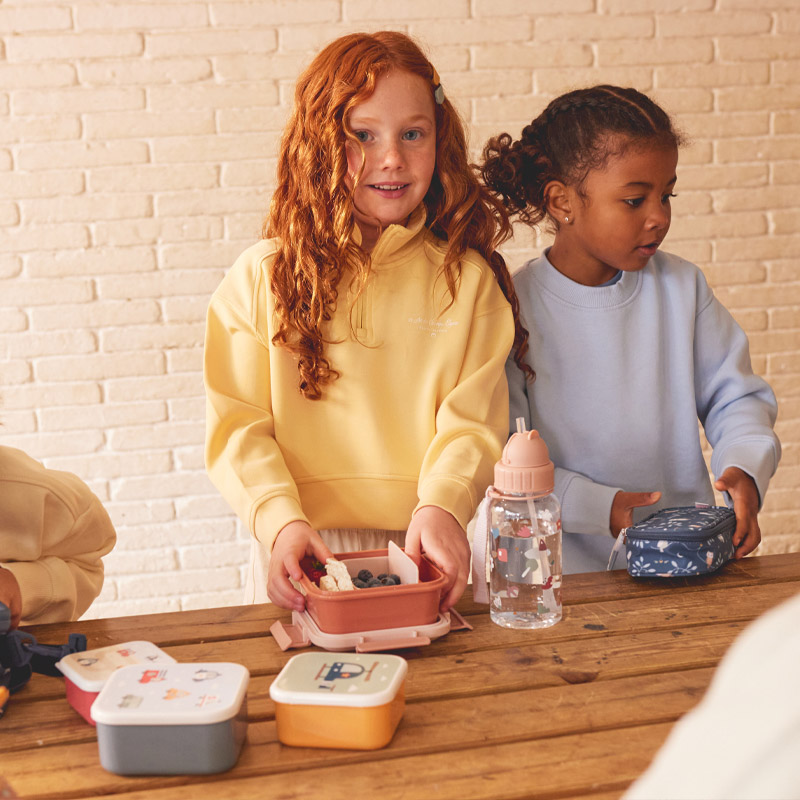 3 Cajas Almuerzo Funny Letters