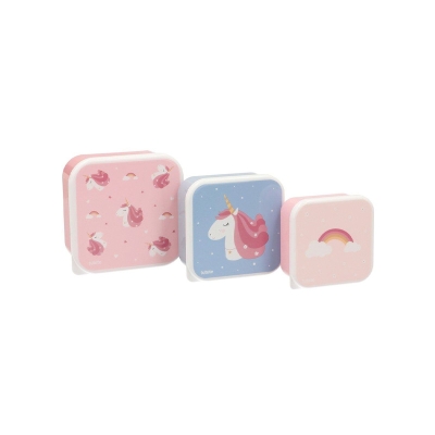 3 Cajas Almuerzo Magical Unicorn 3 Cajas Almuerzo Magical Unicorn