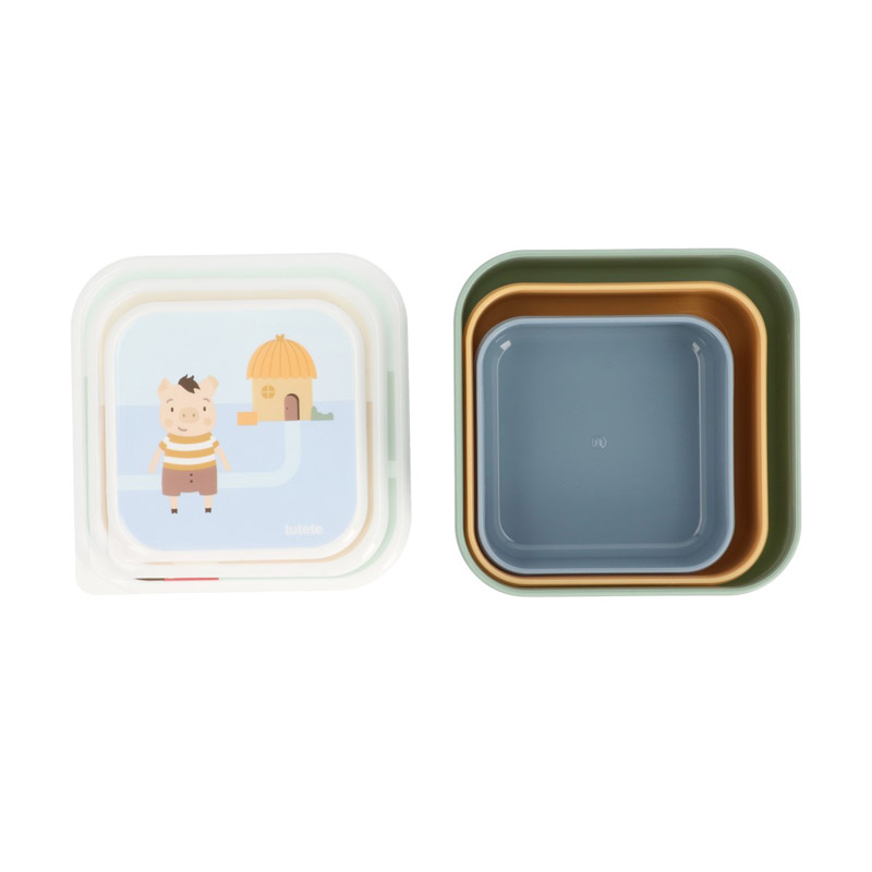 3 Lancheiras The Three Little Pigs