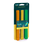 3Doodler Start Recambios 75 Filamentos Naranja Amarillo y Verde