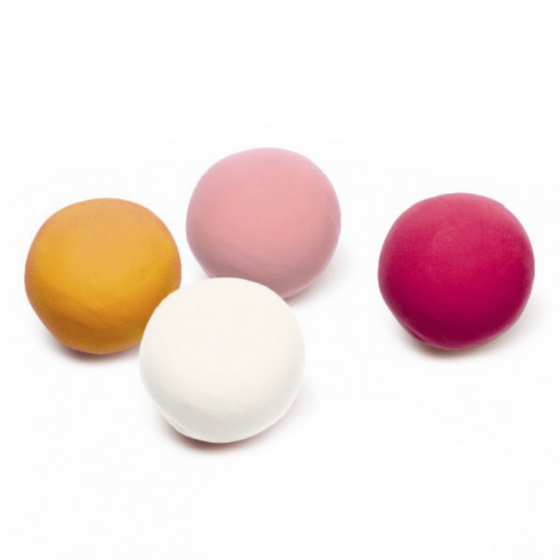 4 Frascos de Plasticina Cores Sweet