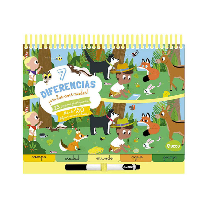 7 Diferencias ¡en los animales!