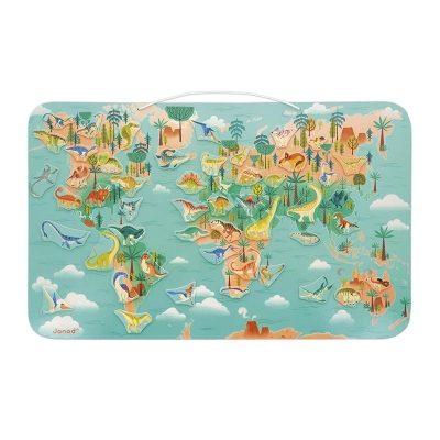 Dino: Planisferio Magnético Dinosaurios