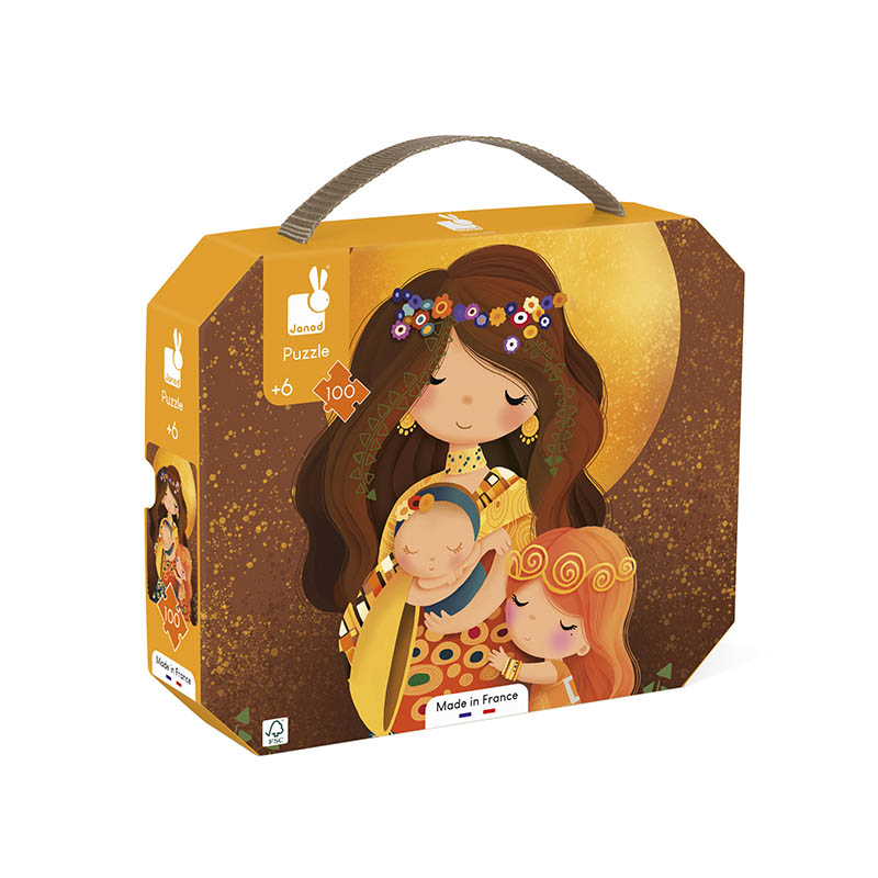 Puzzle Inspired by Klimt: 100 piezas