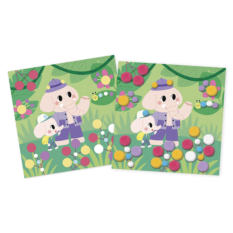 Trabalhos Manuais 3 anos: Pompons