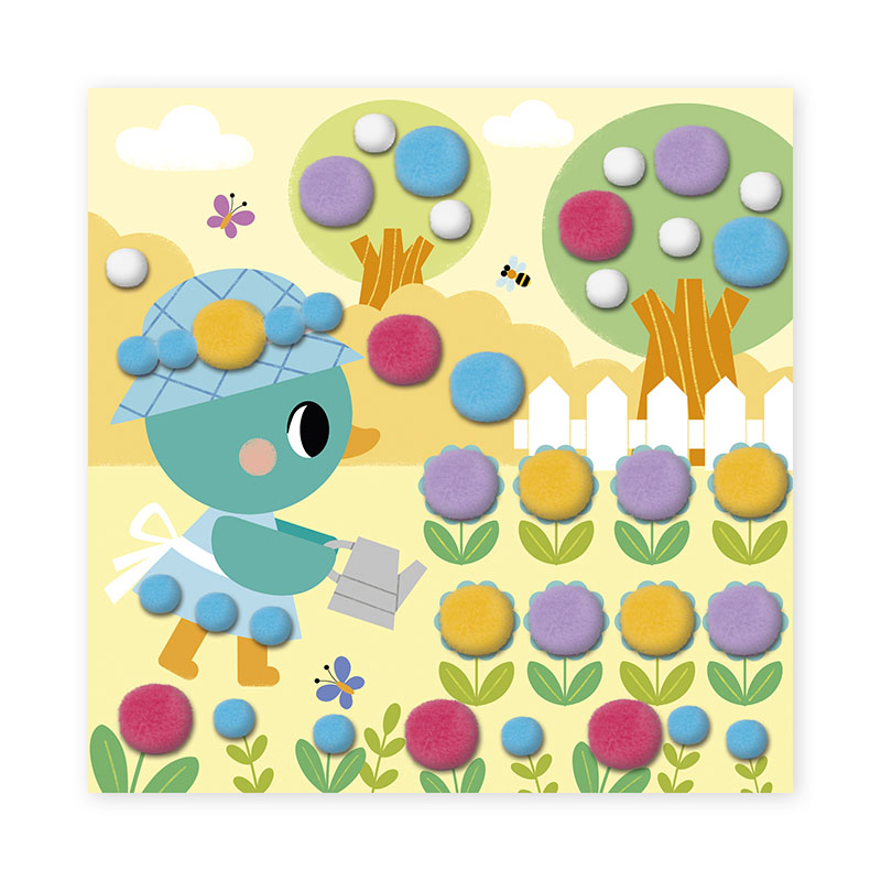 Trabalhos Manuais 3 anos: Pompons