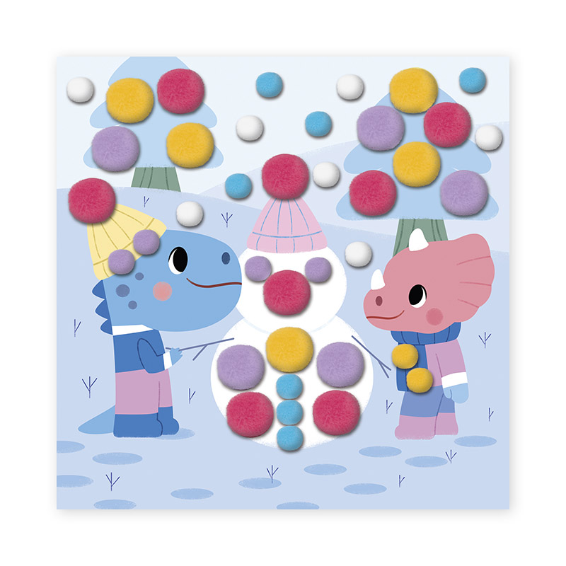 Trabalhos Manuais 3 anos: Pompons