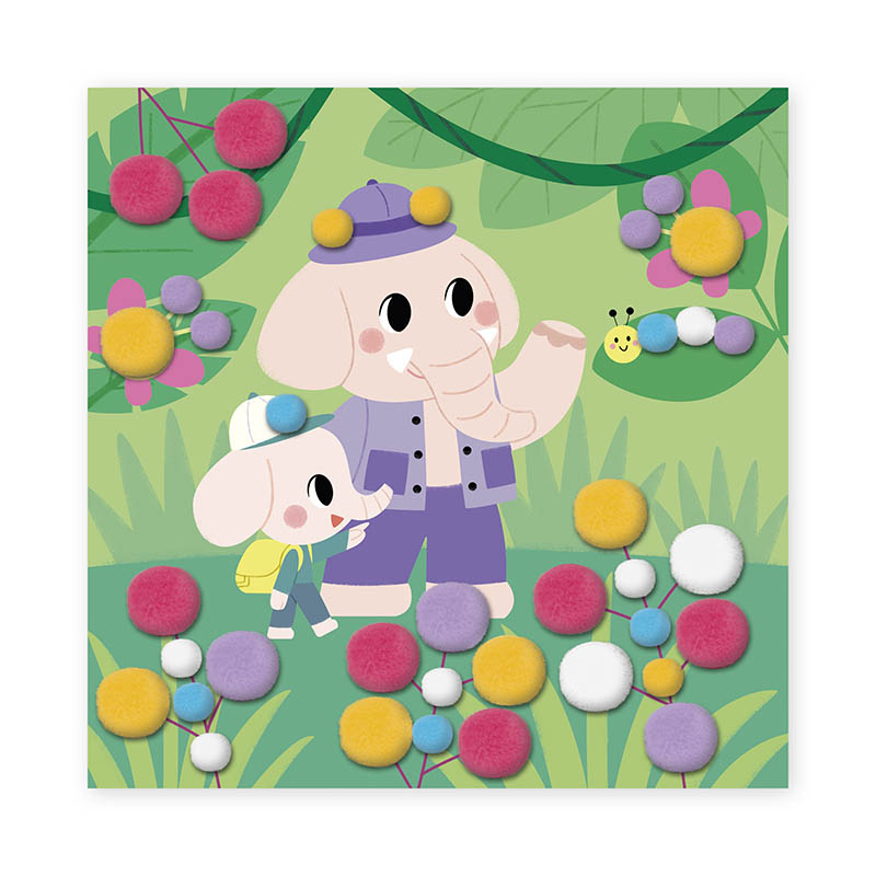 Trabalhos Manuais 3 anos: Pompons