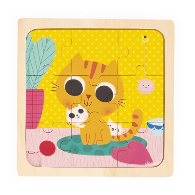 Puzzle de Madera: Gato Peanut Puzzle de Madera: Gato Peanut