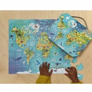 Puzzle del Mundo: 100 piezas