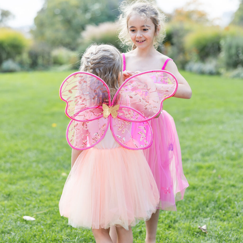 Asas de Borboleta Bliss Rosa