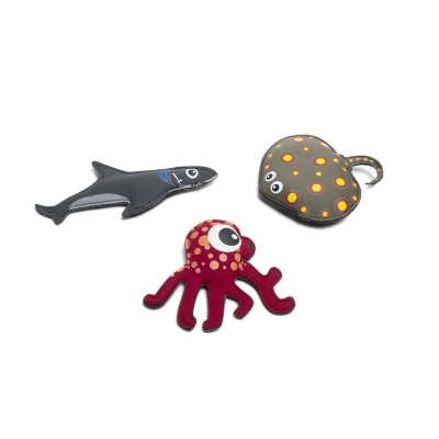 Animales para Bucear: Tiburón, Pulpo y Raya Animales para Bucear: Tiburón, Pulpo y Raya