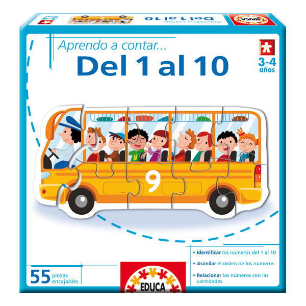 Aprendo a Contar del 1 al 10