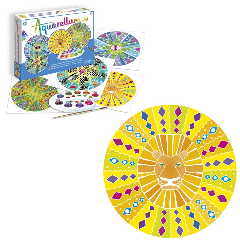 Aquarellum Mandalas Africanos