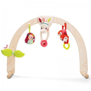 Arco de Madera con Sonajeros Louise Arco de Madera con Sonajeros Louise