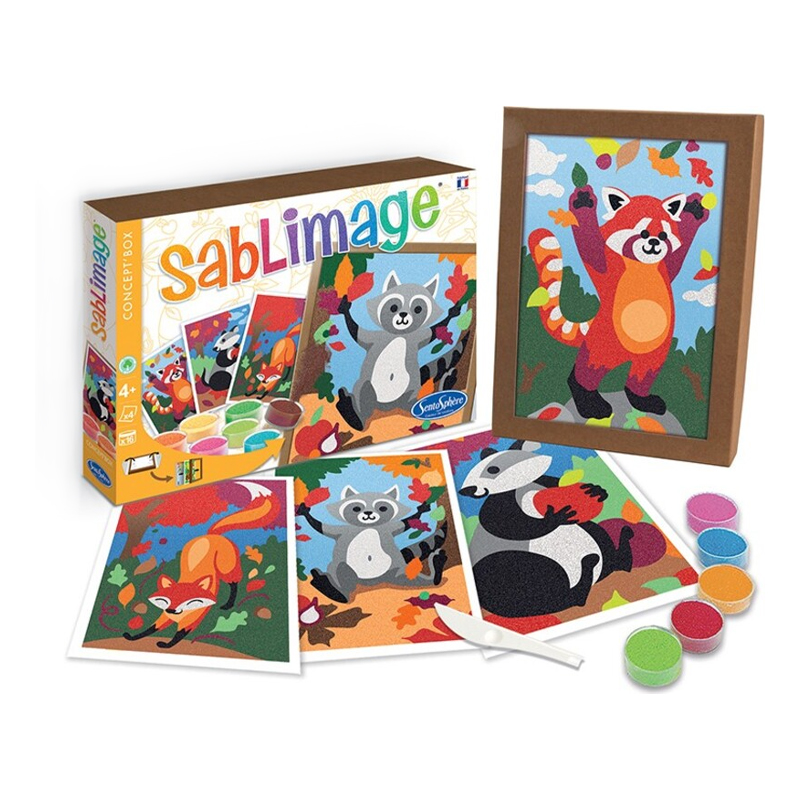 Arena de Colores Sablimage Animales Juguetones