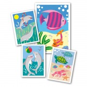 Arena de Colores Sablimage Peces y Delfines