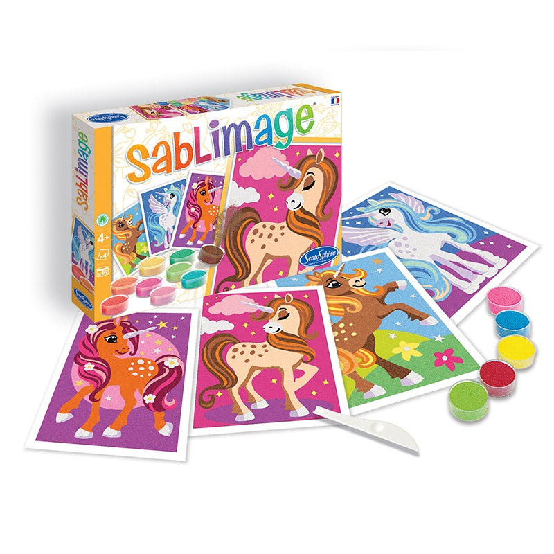 Arena de Colores Sablimage Unicornios