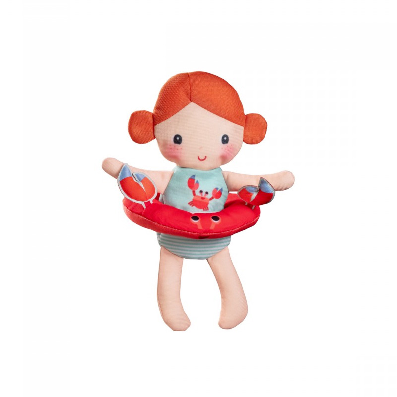 Axelle Boneca de Banho com Caranguejo