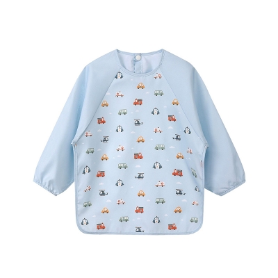 Babero con Mangas City Cars Babero con Mangas City Cars