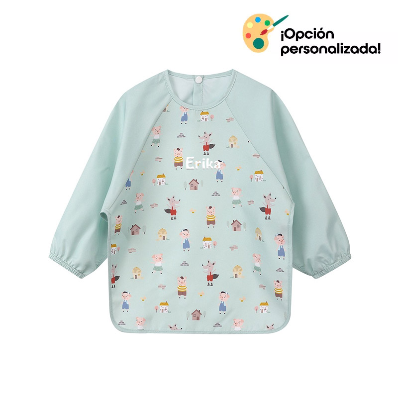 Babero con Mangas The Three Little Pigs