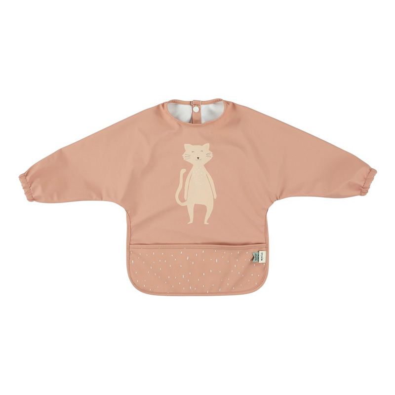 Babero Impermeable con Mangas Gato
