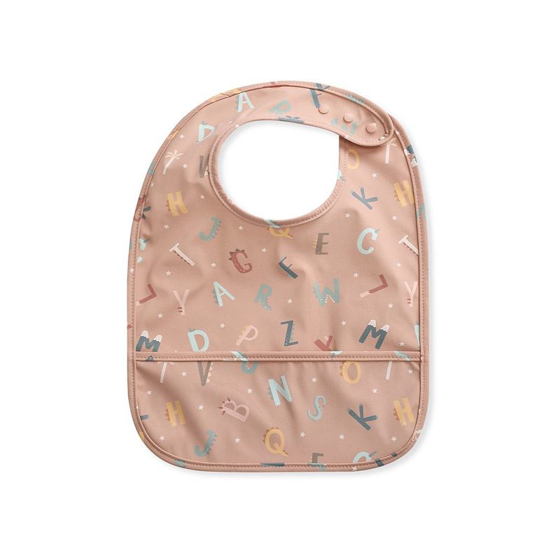 Babero Impermeable Funny Letters