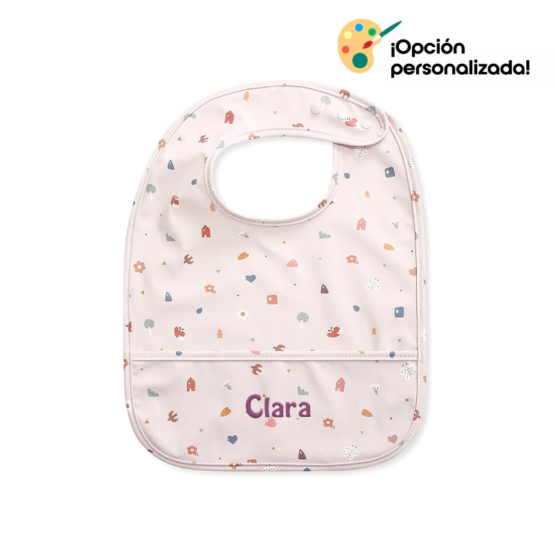 Babero Impermeable Geometric Nature