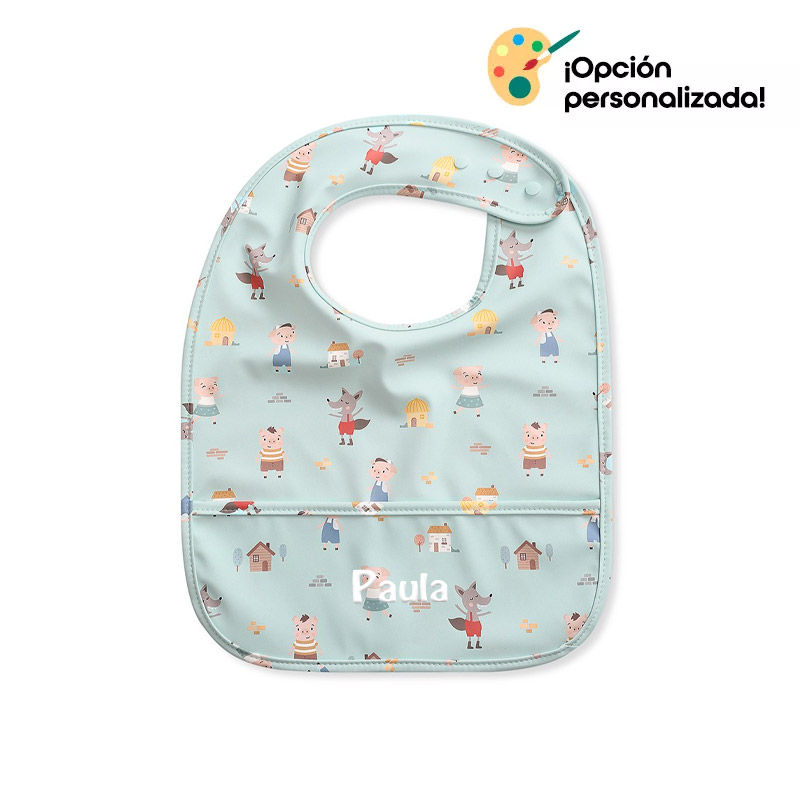 Babero Impermeable The Three Little Pigs