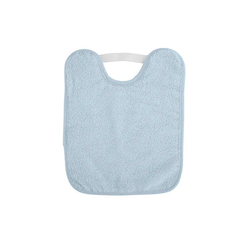 Babero Rizo Impermeable Goma Azul