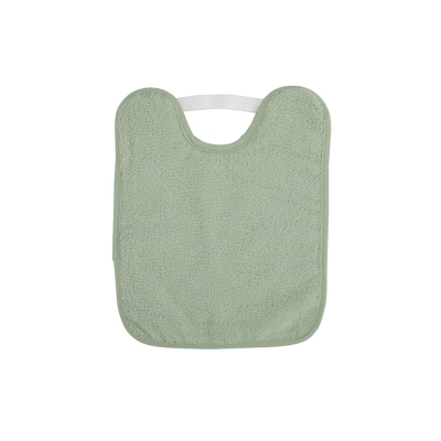 Babete Rizo Impermeável Elástico Verde Babete Rizo Impermeável Elástico Verde