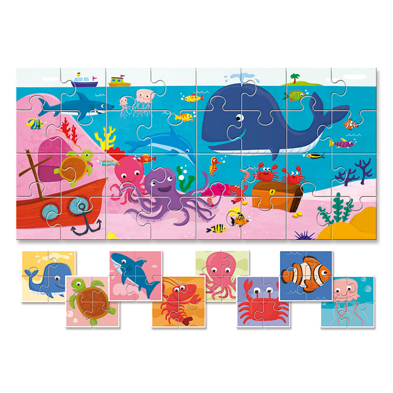 Baby Puzzle: El Mar