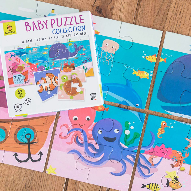 Baby Puzzle: El Mar