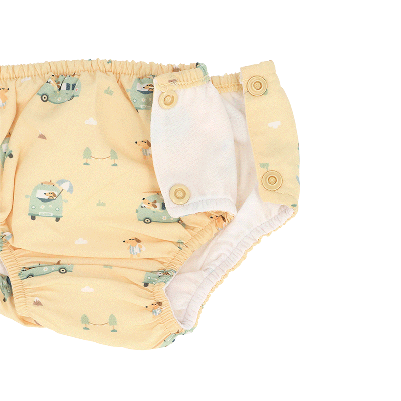 Cueca Banho Fralda Surf Van