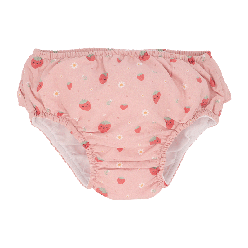 Bañador Pañal Volantes Strawberries