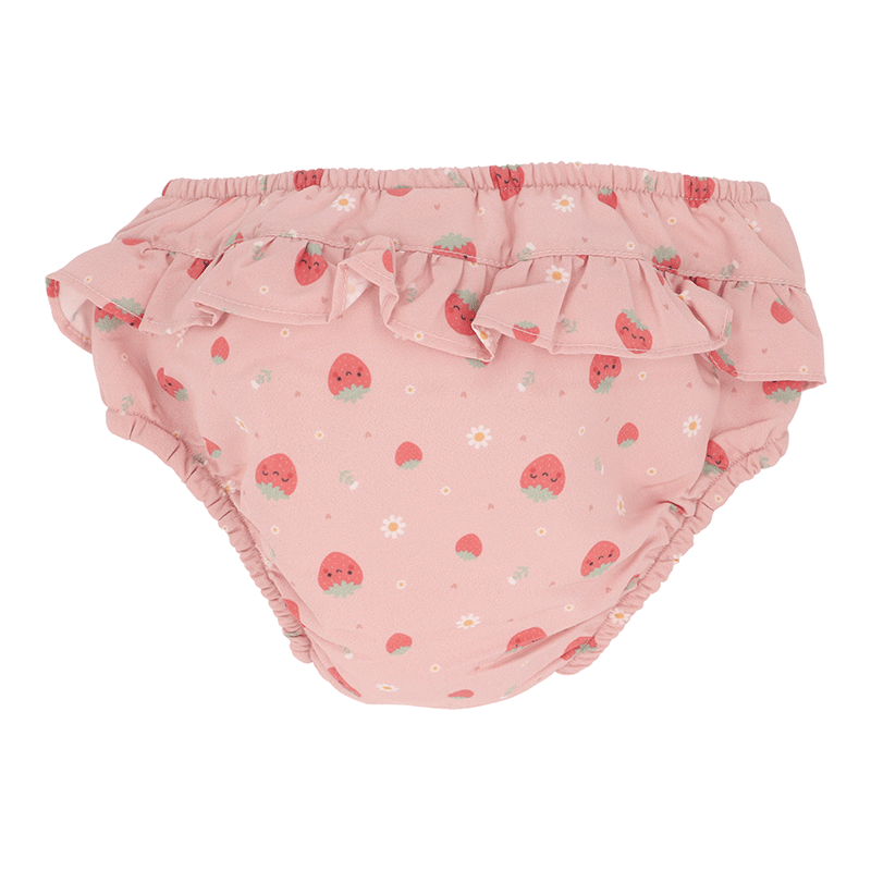 Bañador Pañal Volantes Strawberries