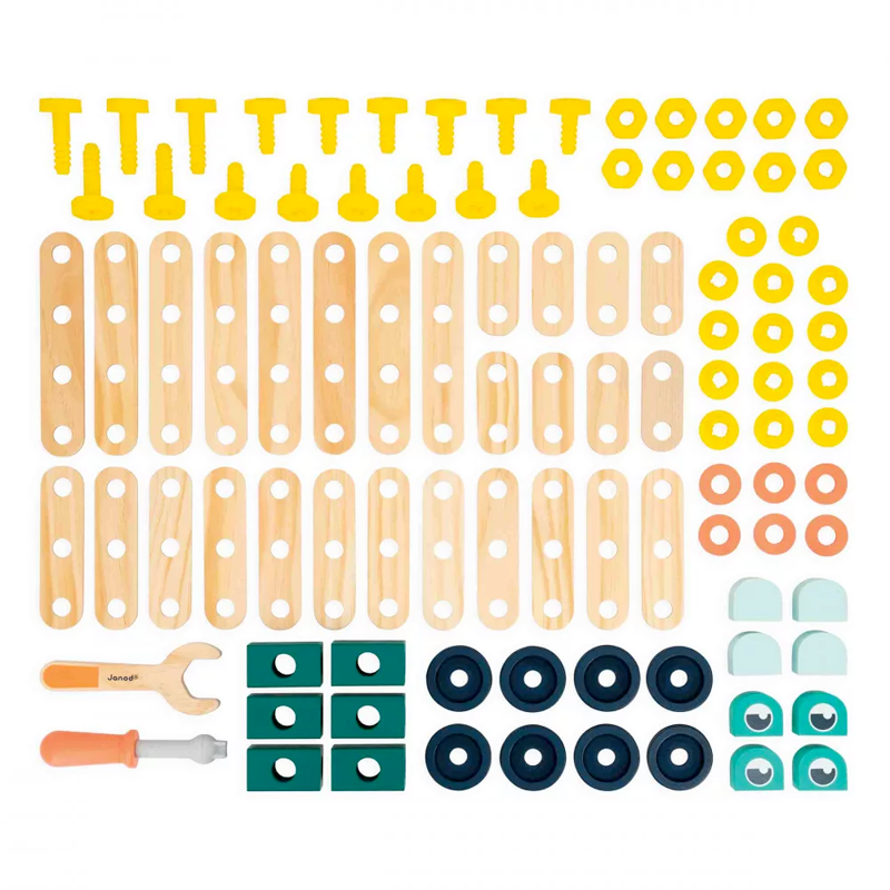 Barril 100 Piezas Brico Kids