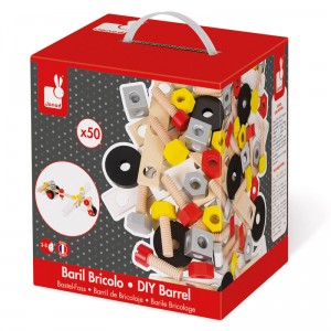 Barril Bricolo 50 piezas